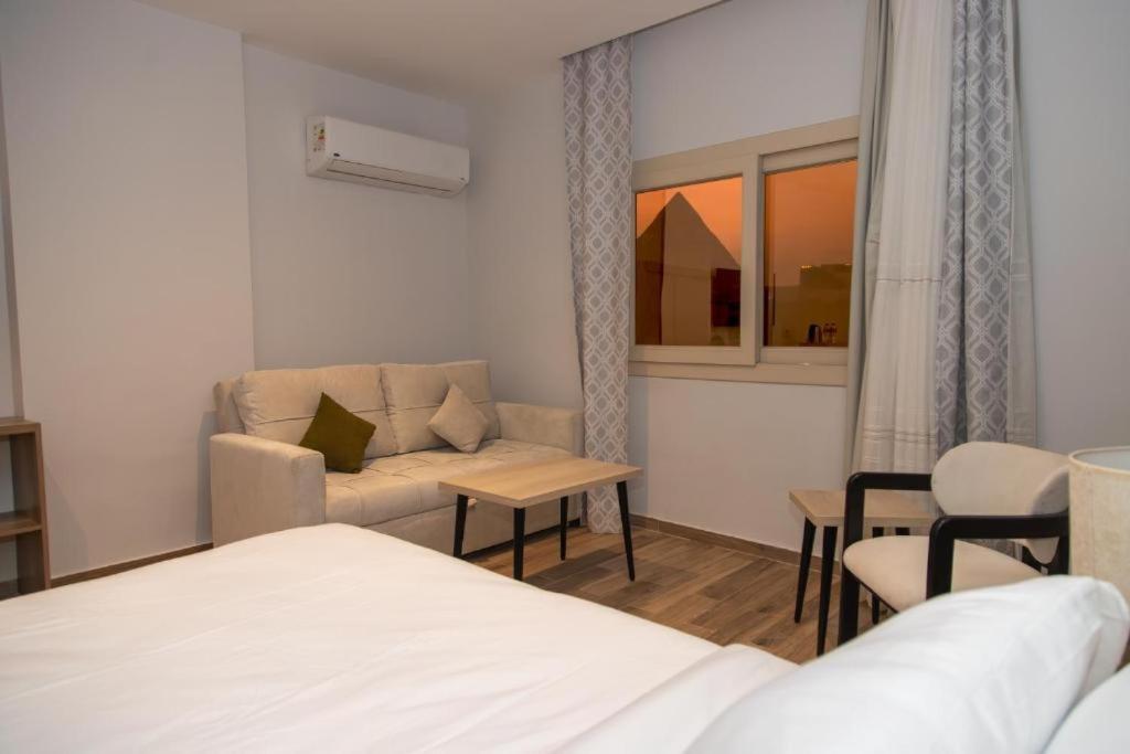 Al Farida Boutique Pyramids Hotell Kafret el-Gabal Exteriör bild