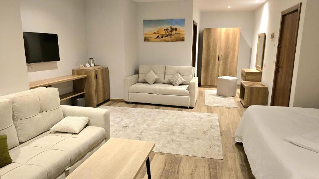 Al Farida Boutique Pyramids Hotell Kafret el-Gabal Exteriör bild